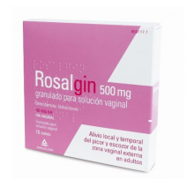 ROSALGIN 500 MG GRANULADO SOLUCION VAGINAL 10 SOBRES