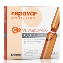 Repavar Revitlizante Ampollas Efecto Flash, 5u