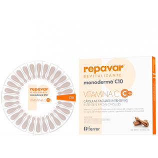 Repavar Duplo Monoderma C Revitalizante, 2 x 28ampollas 0.5ml