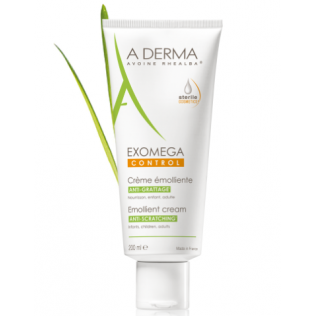 Aderma Exomega CONTROL Crema Emoliente Piel Atópica, 200ml