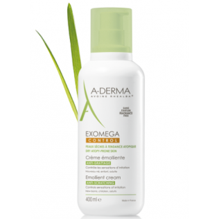 Aderma Exomega CONTROL Crema Emoliente Corporal 400 ml