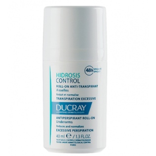 Ducray Hidrosis Control Axilas Roll-On Anti-Transpirante, 40 ml
