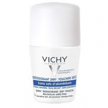 Vichy Desodorante 24h Sin Sales de Aluminio, Roll-on 50ml