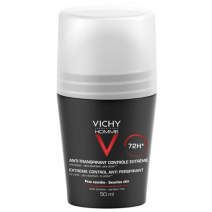 Vichy desodorante Hombre Antitranspirante Control Extremo, Roll-on 50ml