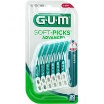 GUM Soft Picks Advance LARGE, 30 unidades
