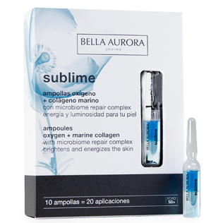 Bella Aurora Sublime Ampollas Oxigeno + Colageno 10 amp