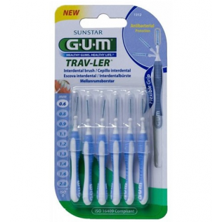 Gum Interdental Trav-ler 0.6mm 1312, 6 u