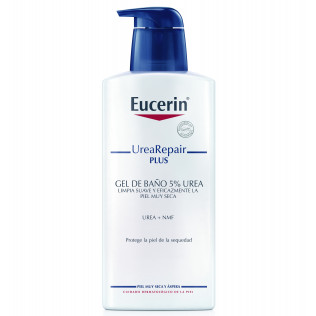 Eucerin Urearepair Plus 5% Urea Gel de Baño 400 ml