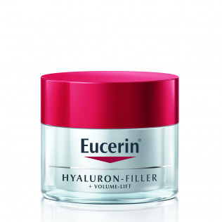 Eucerin Hyaluron Filler Volume Lift Crema de Día SPF15 Piel Seca, 50ml