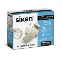 Siken Barritas Sustitutivas Sabor Yogur, 8 unidades
