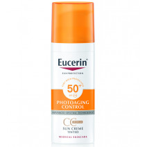 Eucerin Solar CC Cream Tono Medio SPF50+, 50ml