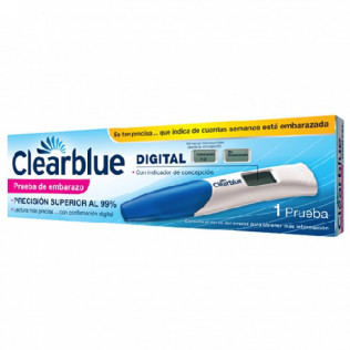 Clearblue Digital Prueba Embarazo con Indicador Concepción,1Ud