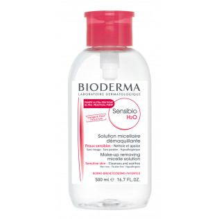 Bioderma Sensibio H2O Pump Solución Micelar Pieles Sensibles, 500ml