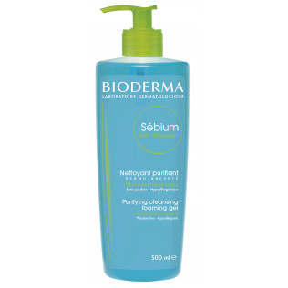 Bioderma Sebium Gel Moussant Limpieza sin Jabón, 500ml