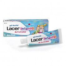 Lacer Infantil Gel Dental Fresa 2-6 años, 75ml