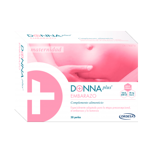 Ordesa Donna Plus+ Embarazo Complemento Alimenticio, 30perlas
