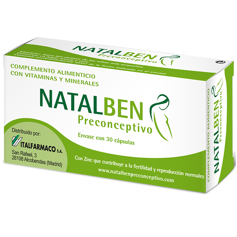 Natalben Supra 30cáps - Farmacia Cuadrado