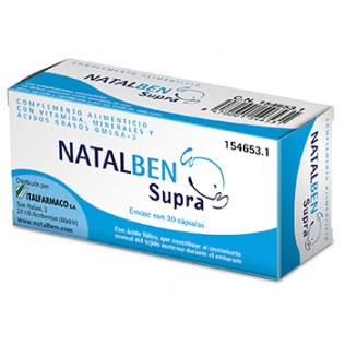 Natalben Supra 30 cápsulas