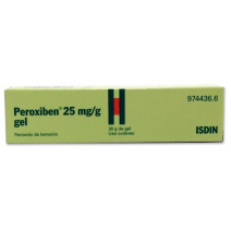 PEROXIBEN 25 MG/G GEL TOPICO 30 G