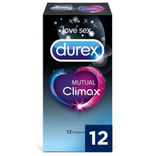 Durex Preservativos Mutual Climax, 12Uds