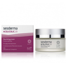 Sesderma Acglicolic 20 Crema nutritiva Antiedad Piel Seca Crema, 50ml