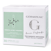 Germinal Accion Profunda Tratamiento Antiaging Piel Normal y Mixta,30 ampollas