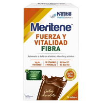 Meritene Fuerza y Vitalidad Fibra Chocolate 14 Sobres