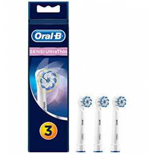 Oral B Sensi UltraThin Cabezales de Recambio Para Cepillo de Dientes Eléctrico , 3UdS+REGALO 1Ud