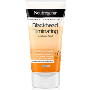 Neutrogena Blackhead Eliminating Exfoliante Facial, 150ml