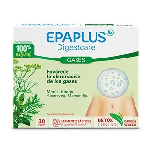 Epaplus Digestcare Gases 30 comprimidos