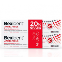 BEXIDENT DUPLO PASTA ANTICARIES 2X125 ML