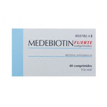 MEDEBIOTIN FUERTE 5 MG 40 COMPRIMIDOS