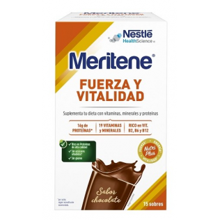 Meritene Active Senior Batidos Sabor Chocolate 15sobres