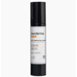 Sesderma Men Hombre Loción Facial Antienvejecimiento, 50ml