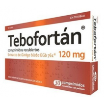 TEBOFORTAN 120 MG 30 COMPRIMIDOS RECUBIERTOS