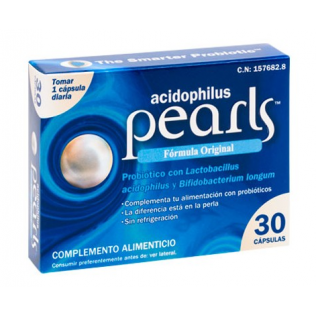 Pearls Acidophilus Probióticos 30 cápsulas