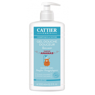 Cattier Gel de Ducha Suave para Niños, 500 ml