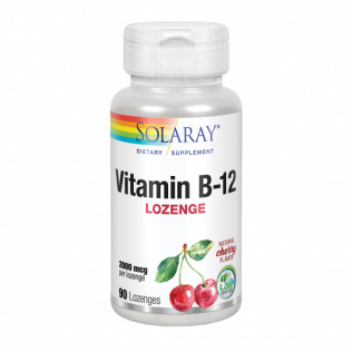Solaray Vitamin B-12 2000 mcg - 90 comprimidos sublinguales