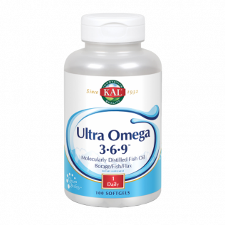 Solaray Ultra omega 3*6*9- 100 perlas