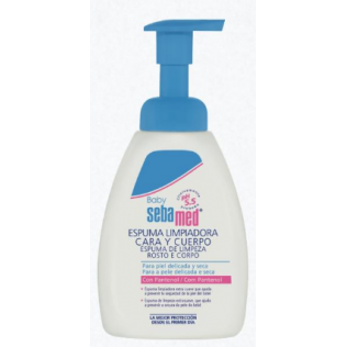 SEBAMED BABY ESPUMA LIMPIADORA CARA Y CUERPO 400 ML