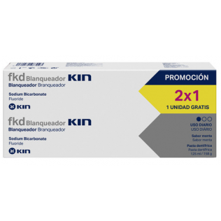 Kin DUPLO FKD Pasta Dental Blanqueadora 2x125ml