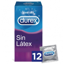 DUREX SIN LATEX PRESERVATIVOS 12 U