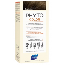 Phyto Color Coloracion Permanente Sensitive 5.3 Castaño Claro Dorado