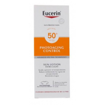 Eucerin Photoaging Control SPF50+ Loción Solar Extra Light, 150ml