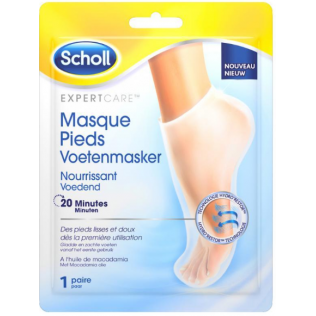 Dr Scholl Pedimask Mascarilla Nutritiva Pies 1 par