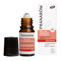 Pranarom Cepharom Roll On Molestias de Cabeza, 5 ml