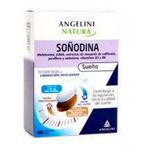 Melatonina Angelini Natura Tri 1.99 mg, 60 comprimidos
