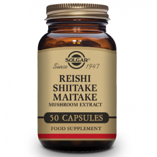 Solgar Reishi Shiitake Maitake 50caps