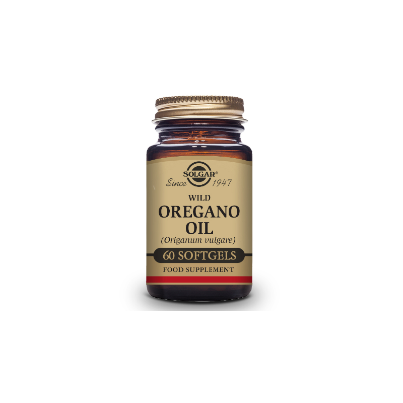 Aceite de Orégano en Cápsulas, 60 cápsulas blandas - Solaray - VitalAbo