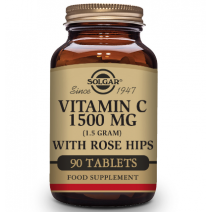 Solgar Rose Hips Vit C 1500mg 90comp